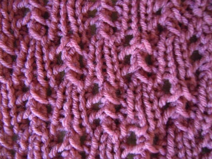 bell lace knitting pattern